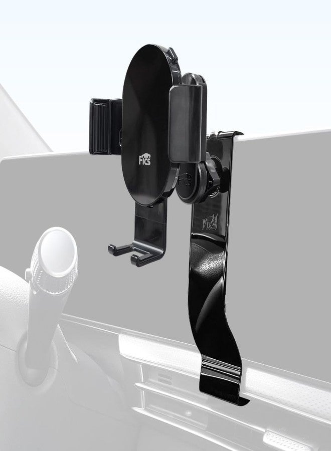 FICS Car Phone Holder for Genesis GV60 2023 2024 2025 - Custom-Fit Mount for Seamless Display Integration, Interior Accessories for Navigation Use, Stable Driving View - Image 1