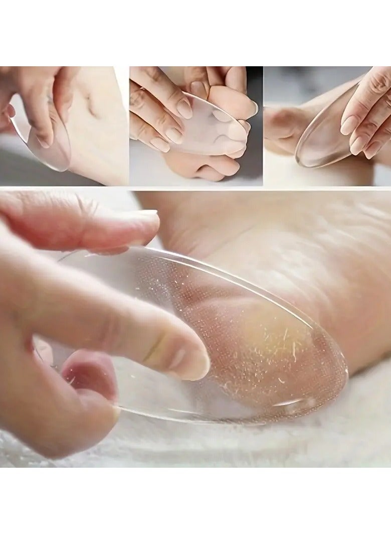 يوكانبي مقشر القدمين من الزجاج النانوي 1 قطعة - أداة تقشير لطيفة وبدون رائحة لنعومة القدمين واليدين - Image 4