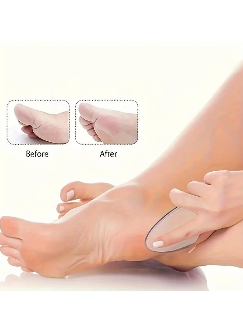 يوكانبي مقشر القدمين من الزجاج النانوي 1 قطعة - أداة تقشير لطيفة وبدون رائحة لنعومة القدمين واليدين - Image 5