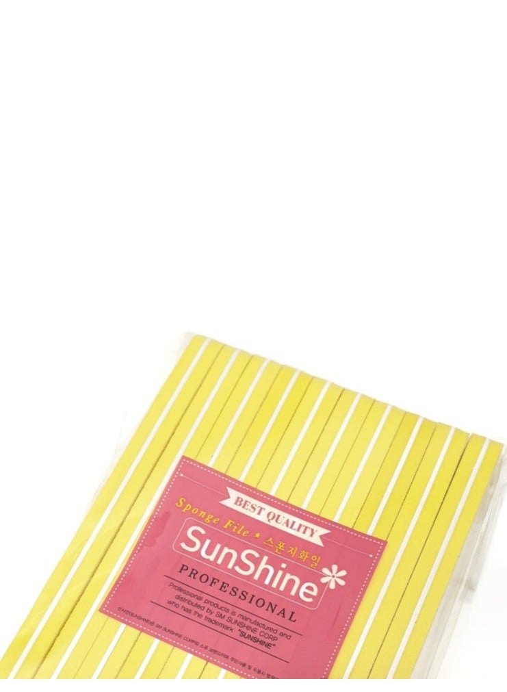 Sunshinee Sunshine Professional Washable and Disinfect able Nail Buffers Grit - Image 2