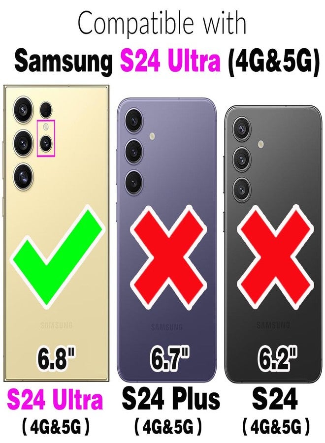 Asuwish Phone Case for Samsung Galaxy S24 Ultra 5G Zipper Wallet Detachable Cover with Screen Protector and Flip Card Holder Slot Wrist Strap Lanyard Cell S24Ultra 24S S 24 24Ultra X24 Women Men Brown - Image 2