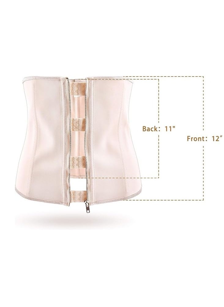 Generic - Latex Waist Trainer Sport Girdle for Women Corset Cinher Body Shaper with Steel Bones and Extender - Image 1