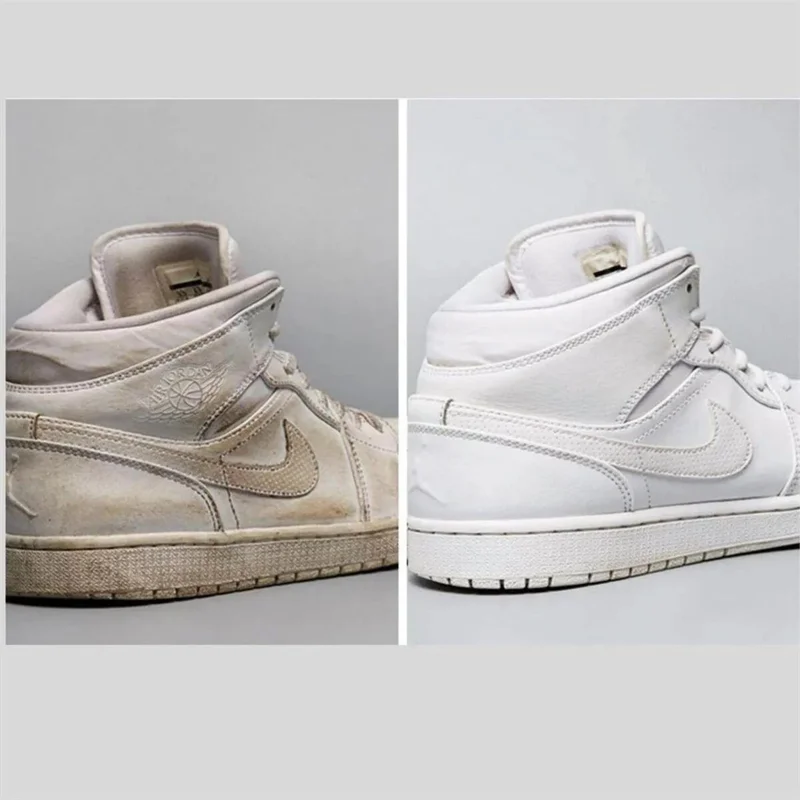 نيستور 2 Pieces White Shoes, Leather, Canvas, Sneaker Paint, Whitening Paint Sport White