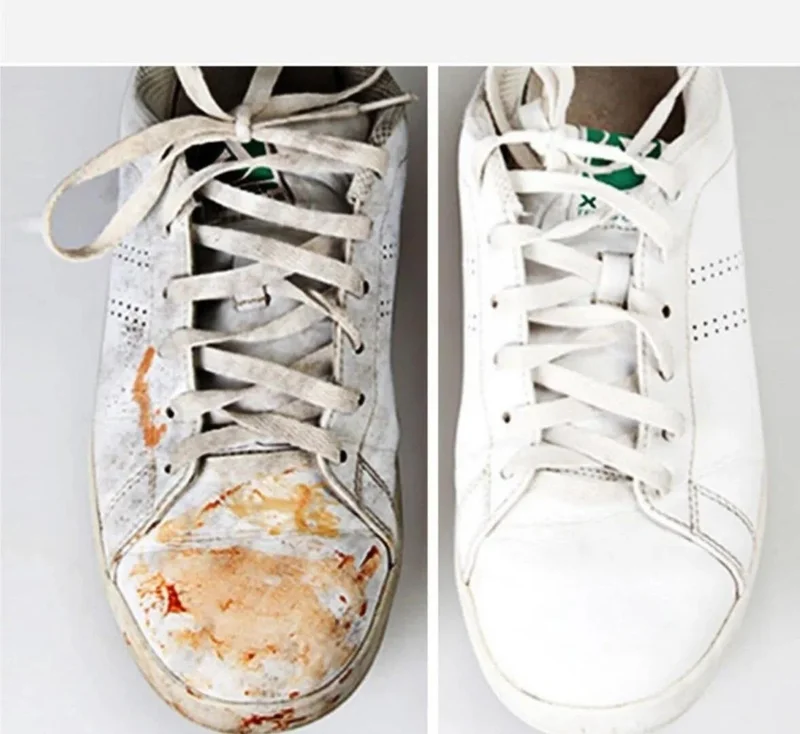نيستور 2 Pieces White Shoes, Leather, Canvas, Sneaker Paint, Whitening Paint Sport White