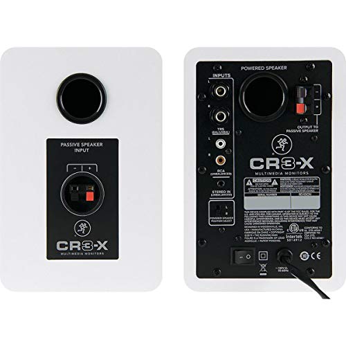 Mackie Studio Monitor, 3-Inch (CR3-XBTLTD-WHT [Pair]) - Image 3