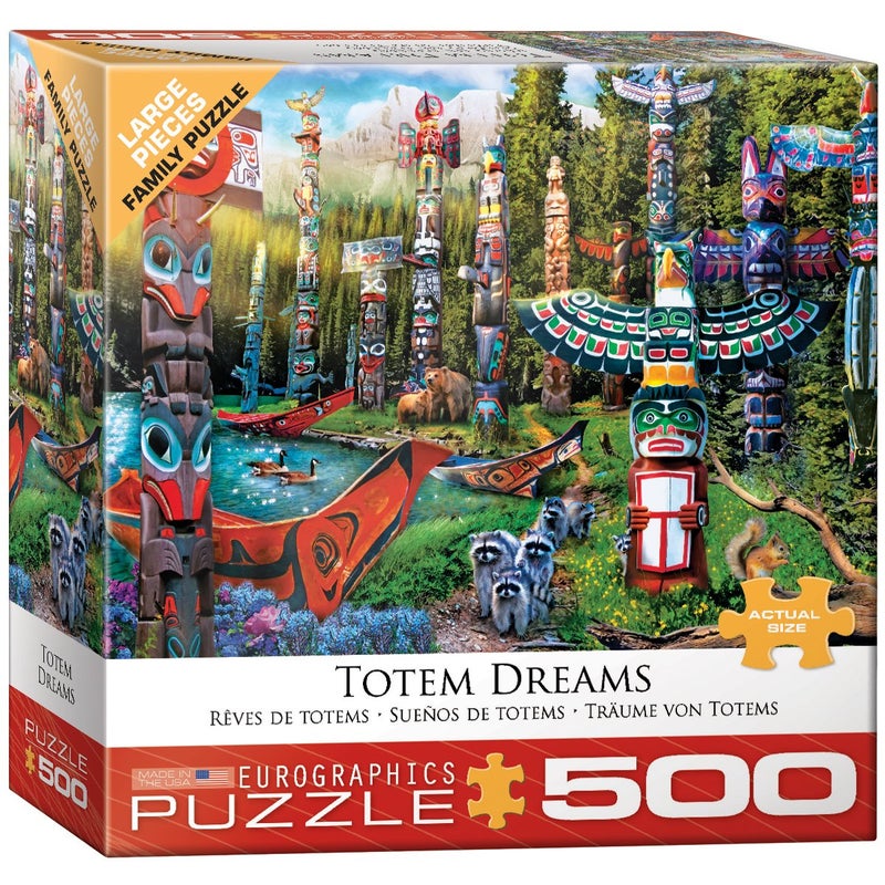 EuroGraphics EURHR Canadian Dream 500Piece Puzzle 500Piece Jigsaw Puzzle