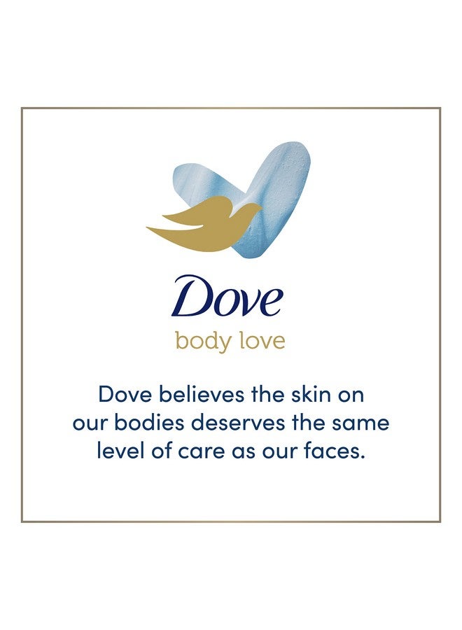 Dove منظف الجسم Body Love Moisture Boost For Dry Skin غسول الجسم بحمض الهيالورونيك وزيت المورينجا 17.5 أونصة سائلة - Image 4