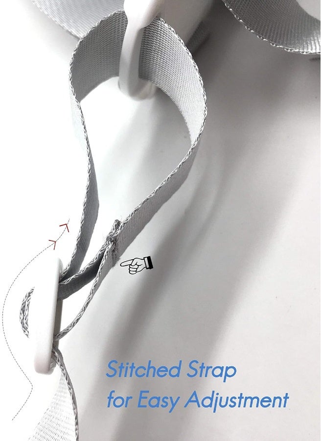 ZARPMA High Chair Security Straps, Replacement 5 Point Children Safety Harness Convertible Straps for High Chair/Pram/Buggy/Kid Pushchair - Image 3