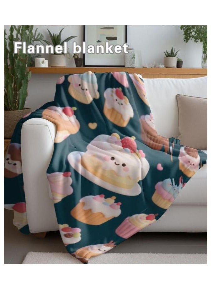 general Children's or student cartoon flannel thin blanket (warm and comfortable, suitable for sleep, games) 100cm*150cm - 777 - Image 5