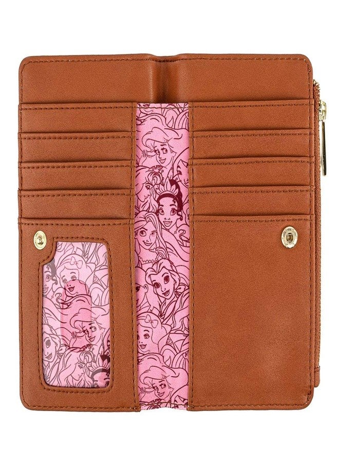 Loungefly Disney Princesses Floral Faux Leather Wallet - Image 4