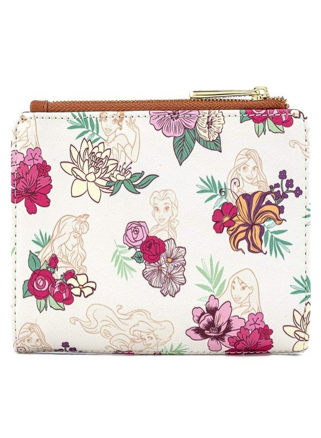 Loungefly Disney Princesses Floral Faux Leather Wallet - Image 2
