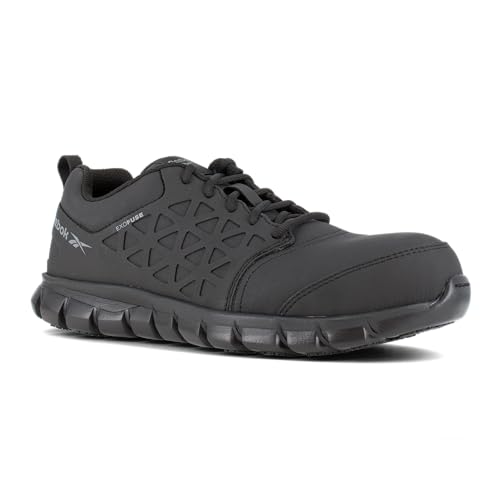Reebok Work Men's Sublite Cushion Work - Eh - Comp Toe Black - 11 Wide - Image 2