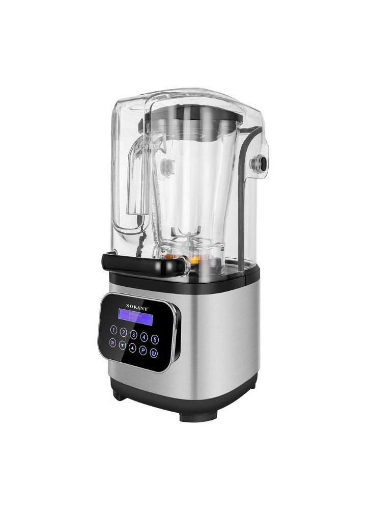 sokany Sokany Digital Blender with Muffler and Soundproof 8000 Watt 2 Liter SK-03024  - Image 1
