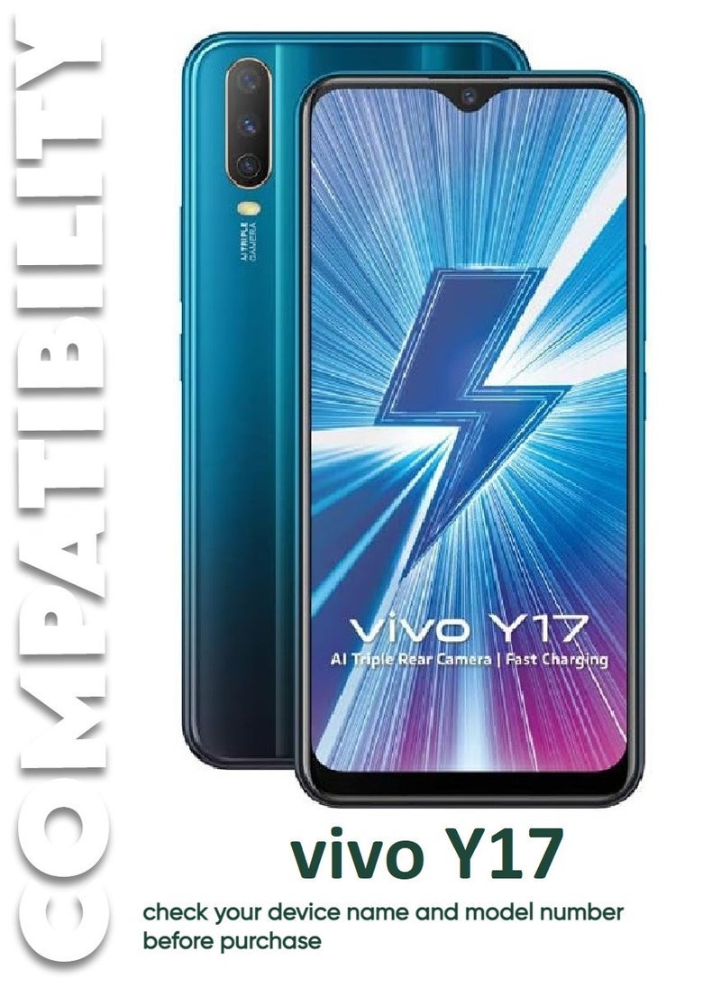 ACLIX 3 Pieces Antistatic ESD Dustproof Premium Quality High Definition Tempered Glass Screen Protector Designed For vivo Y17 - Image 3