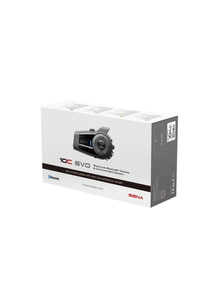 Sena - Sena 10C EVO Motorcycle Bluetooth Camera & Communication System - Image 1
