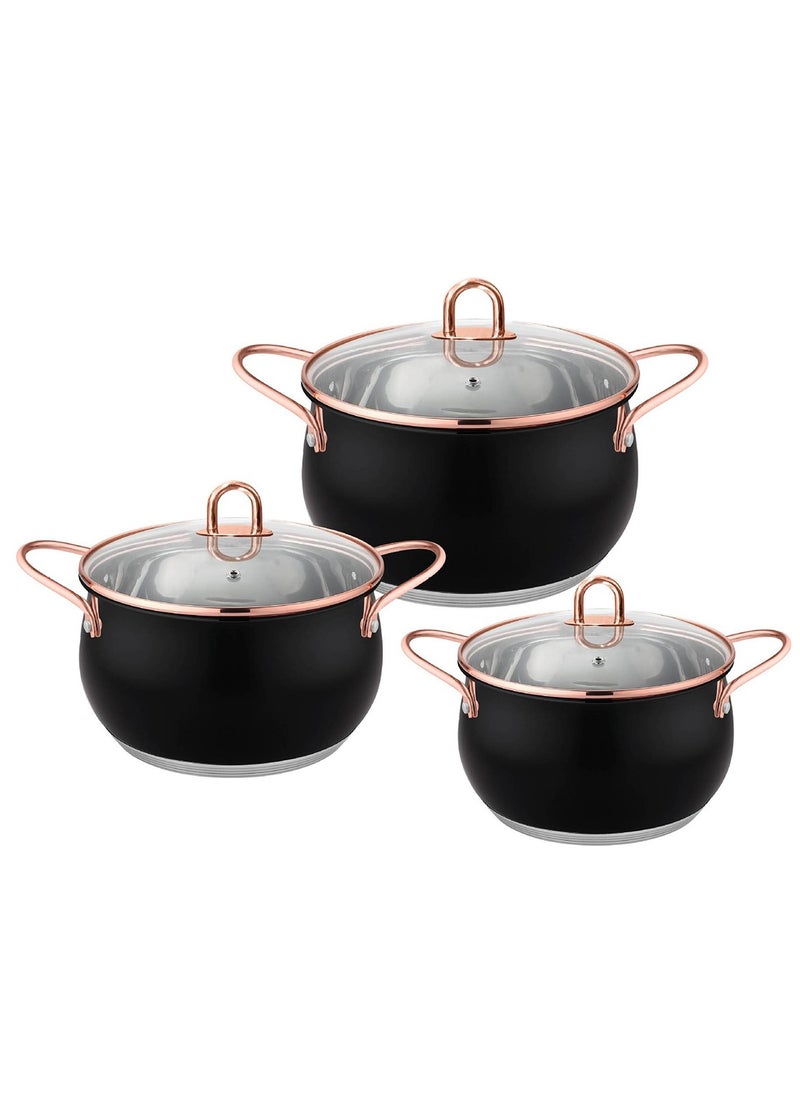 HausRoland Kitchen Multifunctional Non-Stick Soup Pot Set With Lid  - Image 1