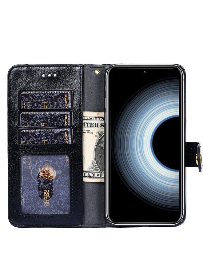 S-TOP Case For Asus Zenfone 9 Zipper Bag Leather Phone Case - Image 4