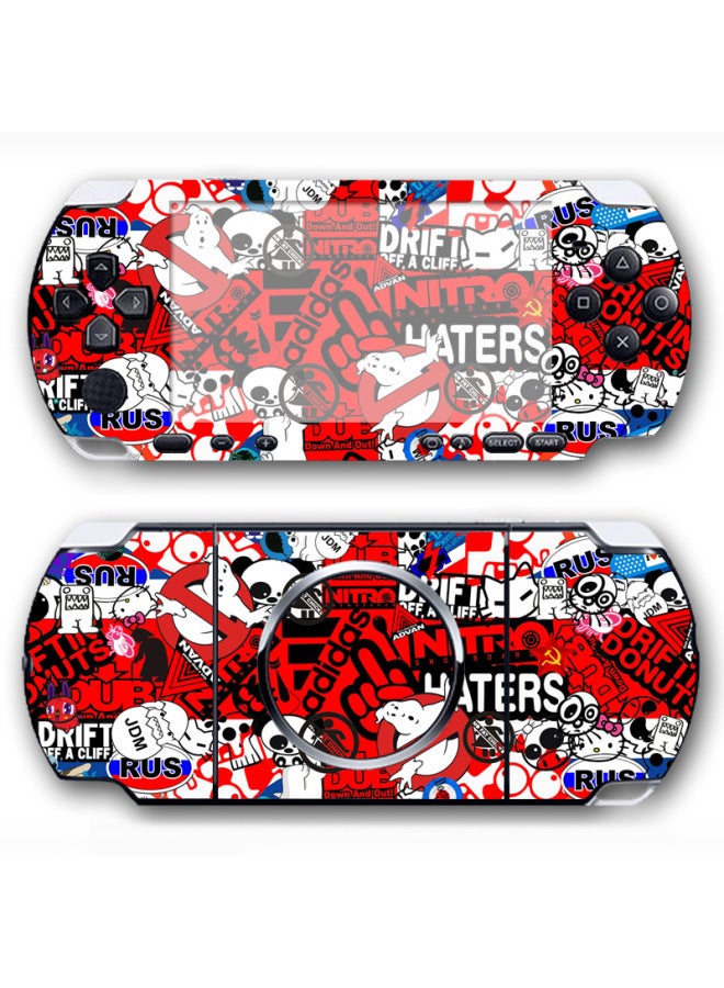 Psp3000 Stickers Film Body Stickers Colorful Stickers Frosted Same Pattern Can Be Made 2 000 100-Color:a13 - Image 1