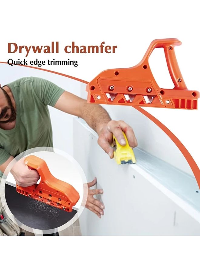 Drywall Chamfering Corner Trimmer 45 And 60 Degrees With Stainless Steel Blades - Image 3