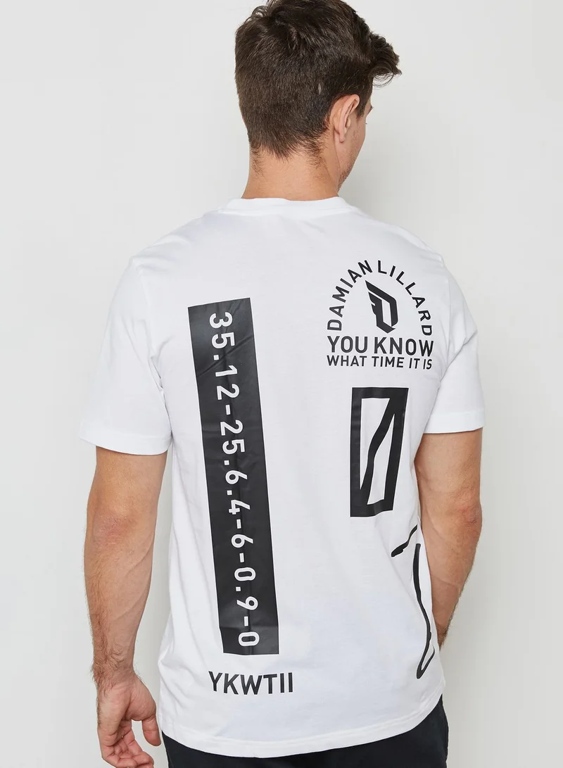 Adidas Dame Logo T-Shirt