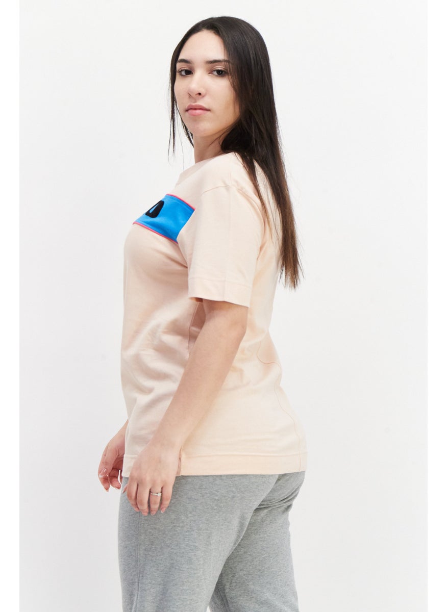 umbro Women Sportswear Fit Training T-Shirt, Light Peach  - Image 2