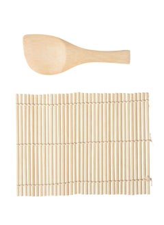 Hand Roll Mat With Rice Paddle