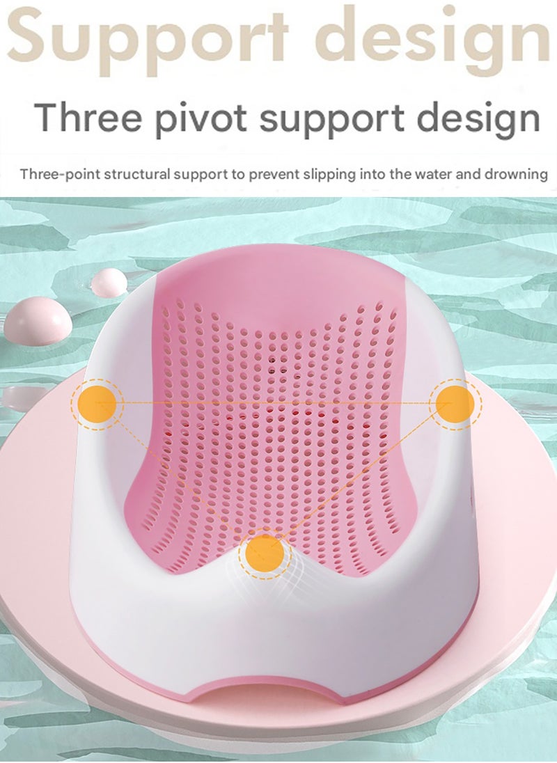 MHD Clean Cradle Non-Slip Secure Infant Baby Bather With Inclined Headrest, 3 - 6 Months, Assorted  - Image 4