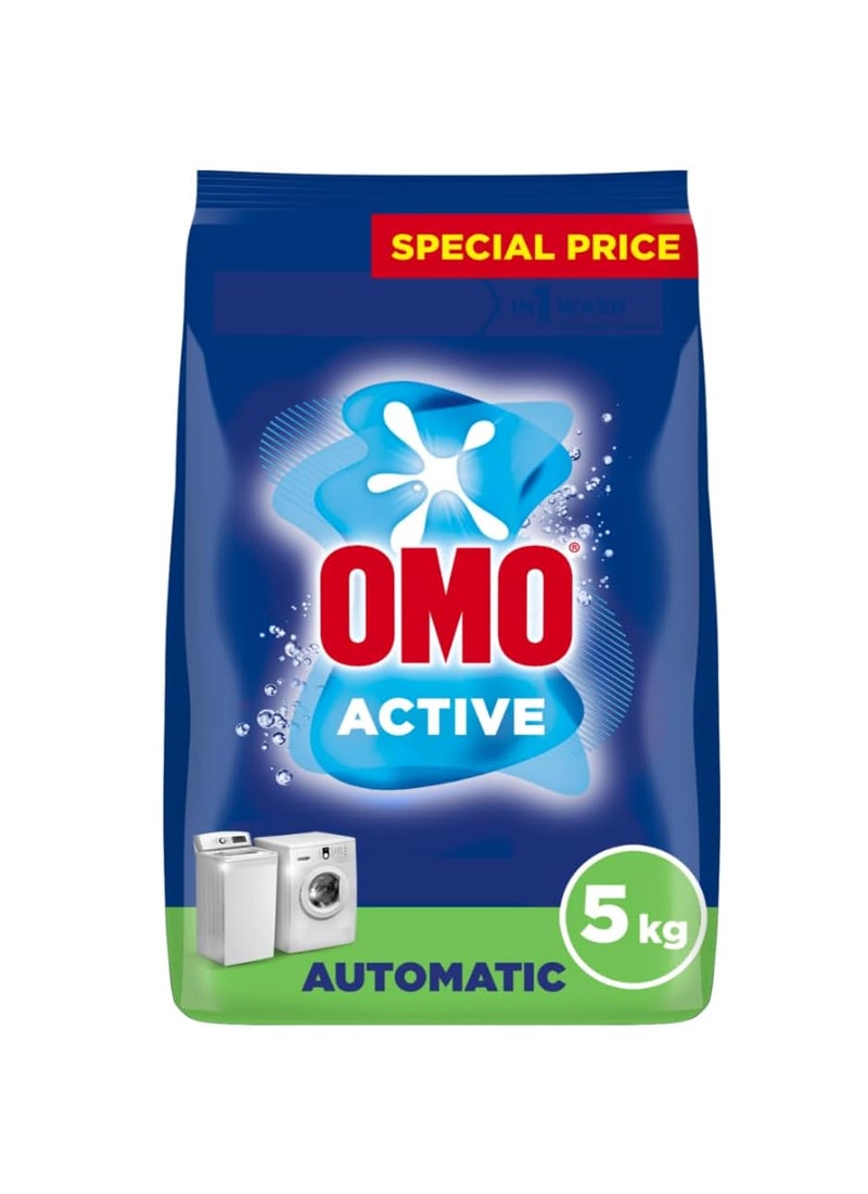 Omo Laundry Detergent Powder Automatic 5kg - Image 1