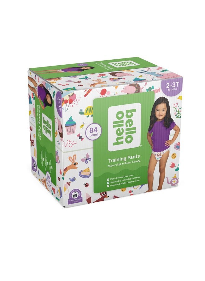 Hello Bello Hello Bello Training Pants Club Box - Sugar Rush & Tea Time - 2T-3T 84 Count  - Image 5