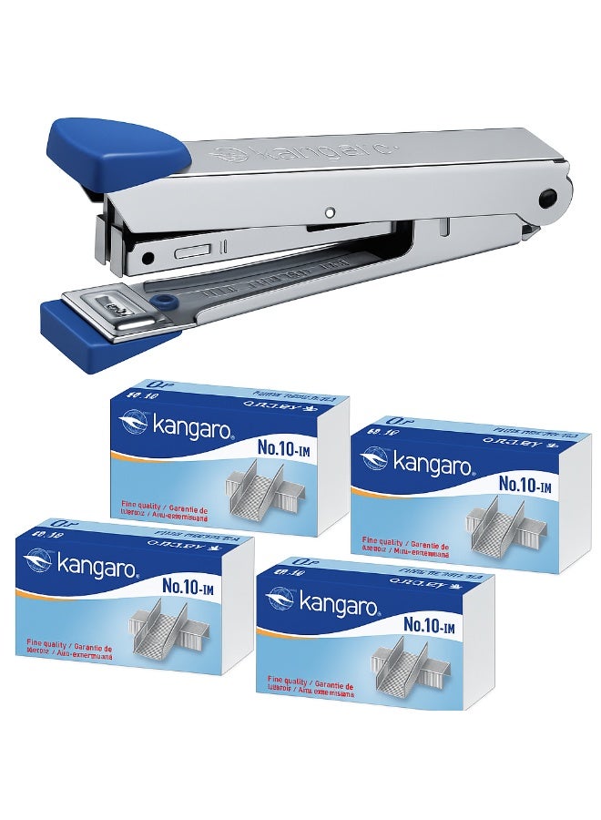 كانجارو دباسة كانجارو رقم 10 مع 4 علب دبابيس رقم 10-1M – طقم من 5 قطع - Image 1