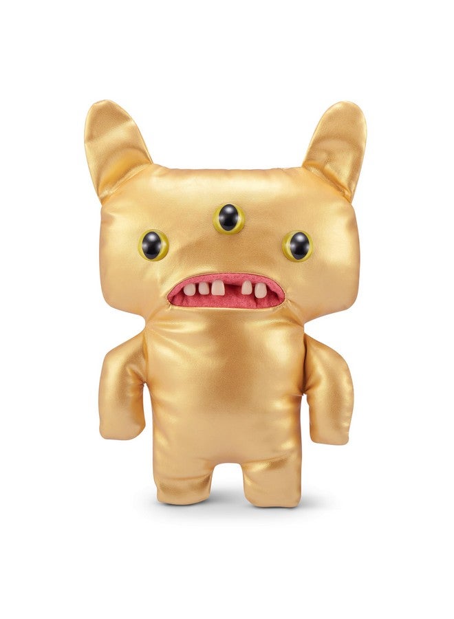 Fuggler فوجلر جولد فوجز من زورو، وحش قبيح مضحك، لعبة محشوة، قابلة للجمع (ريكو - ذهبي بالكامل) - Image 1