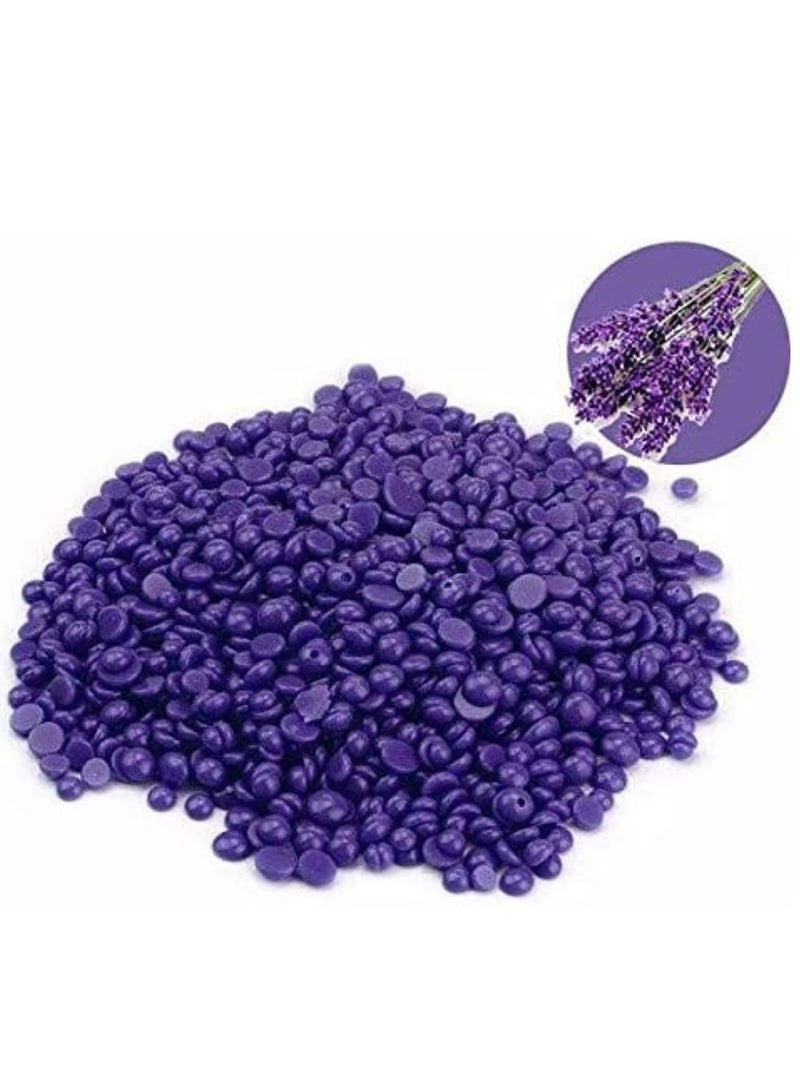 Konsung Beauty Organic  Lavender Hair Removal Wax - 2 Pieces × 200g, No Need for Wax Paper - Image 3
