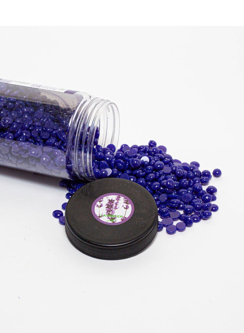 Konsung Beauty Organic  Lavender Hair Removal Wax - 2 Pieces × 200g, No Need for Wax Paper - Image 2