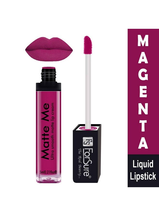 فور شور أحمر شفاه سائل غير قابل للتحويل من ForSure® Matte Me (أرجواني) - Image 2