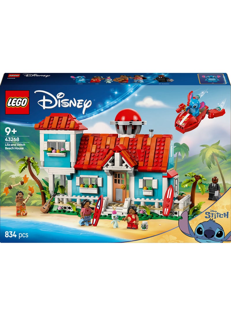 LEGO Disney Classic Lilo And Stitch Beach House 43268 (834) Pieces  - Image 2