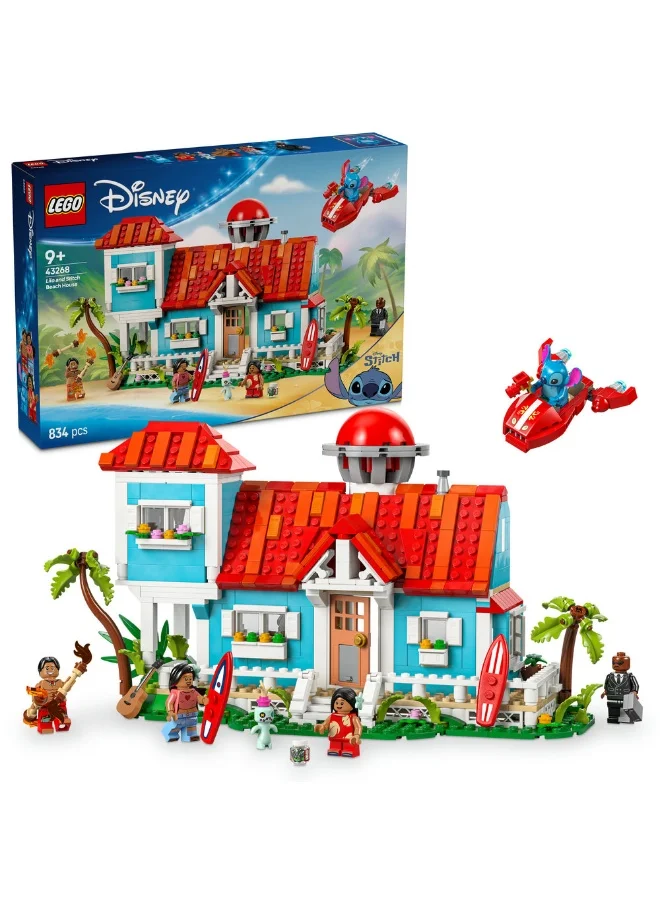 LEGO Disney Classic Lilo And Stitch Beach House 43268 (834) Pieces