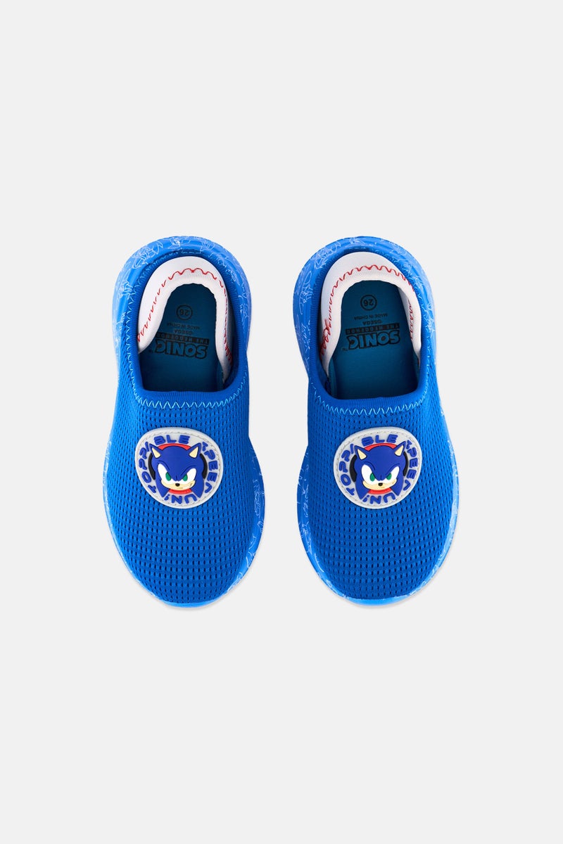 SONIC Toddlers Boy Slip On Casual Shoes, Blue  - Image 3