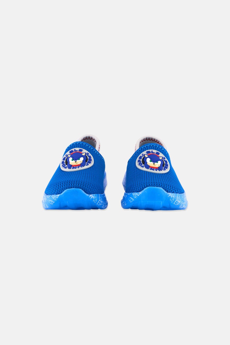 SONIC Toddlers Boy Slip On Casual Shoes, Blue  - Image 4