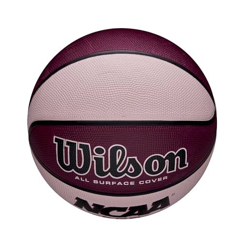 WILSON NCAA Era Basketball - Plum/Pink, Size 6-28.5" - Image 5