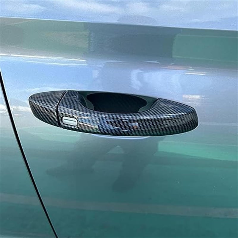 Wivplex Carbon Fiber Car Door Handle Cover for Seat Arona - Image 3