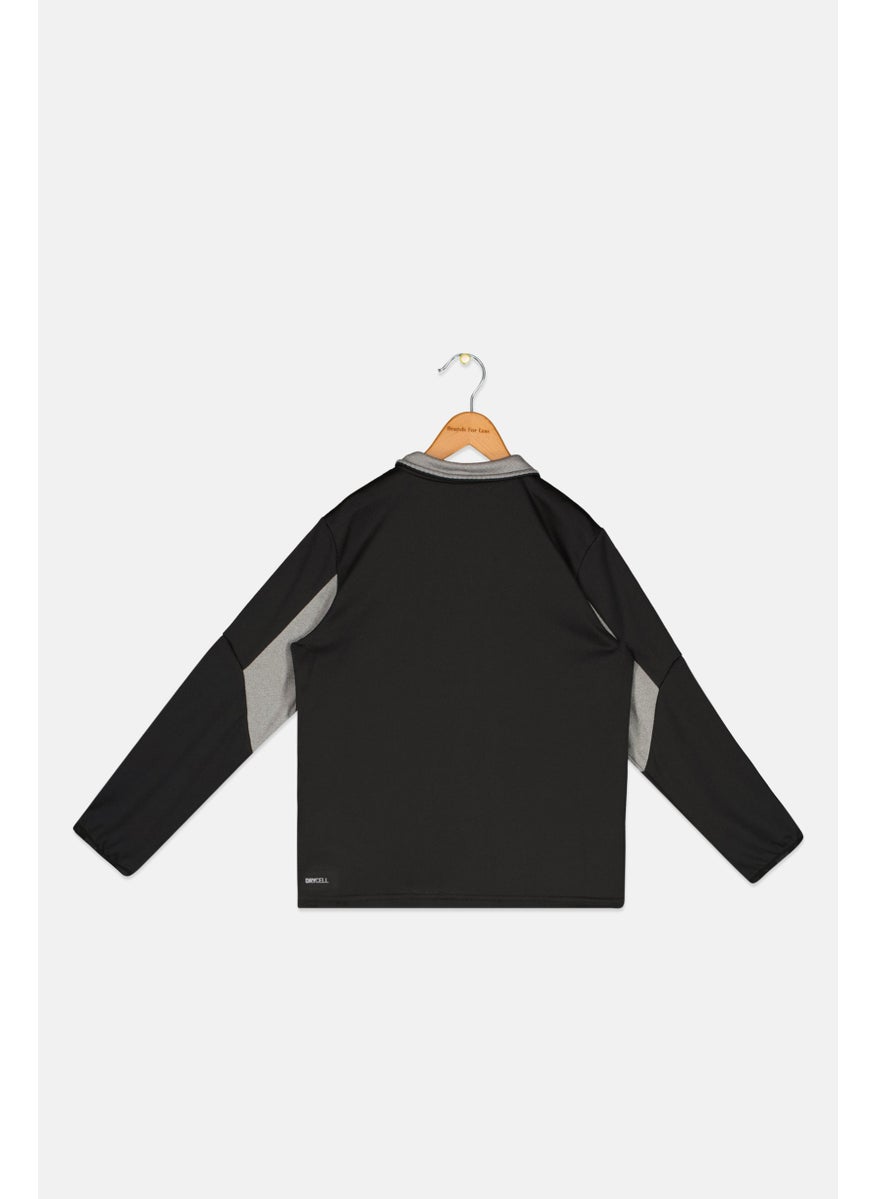 PUMA Kids Boy Sportswear Fit Training Jacket, Black  - Image 2