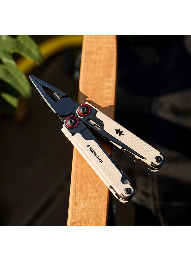 Sheffield Swiss Technology Outdoor Multifunctional Pliers, Folding Knife, Portable Multi-purpose Tool, Outdoor Emergency Equipment - Image 3