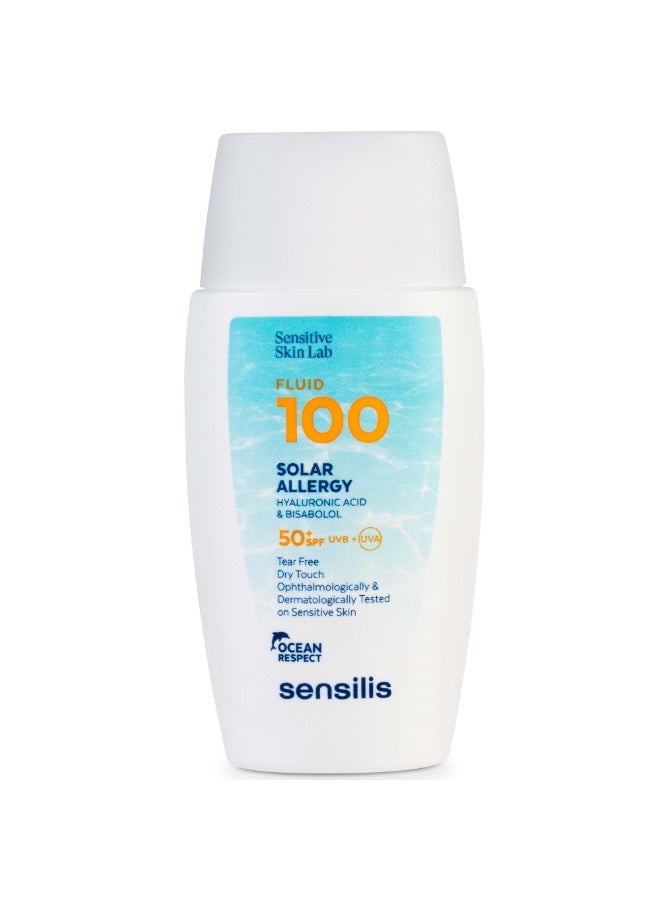 سينسليس سائل سينسيليس 100 للحساسية الشمسية بعامل حماية 50+ عالي جدًا 40 مل - Image 1