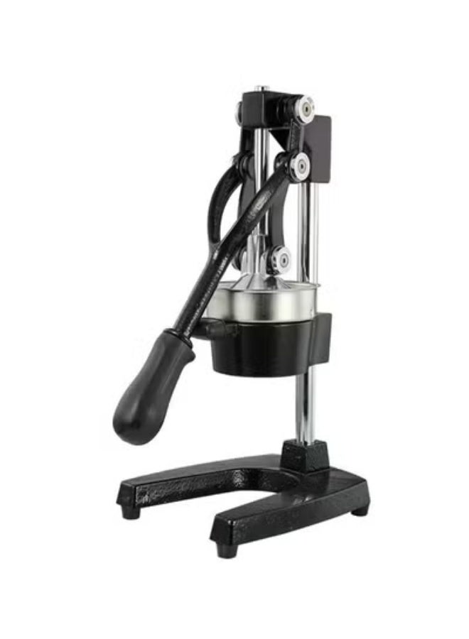 TIGER Heavy-Duty Manual Hand Juicer – Stainless Steel Citrus Press Extractor with Ergonomic Non-Slip Handle | Easy to Use & Clean | Ideal for Oranges, Lemons, Pomegranates | Compact Kitchen Juice Squeezer – Black - Image 1