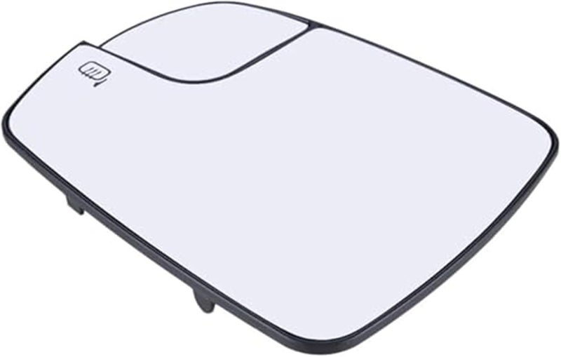 QASULER Left Door Side Rearview Mirror Glass for Ford Edge - Image 2