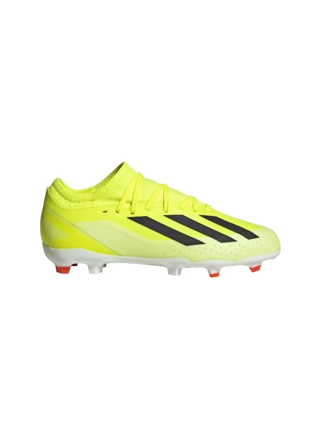 اديداس adidas X Crazyfast League Fg J Yellow Football Shoes 10K