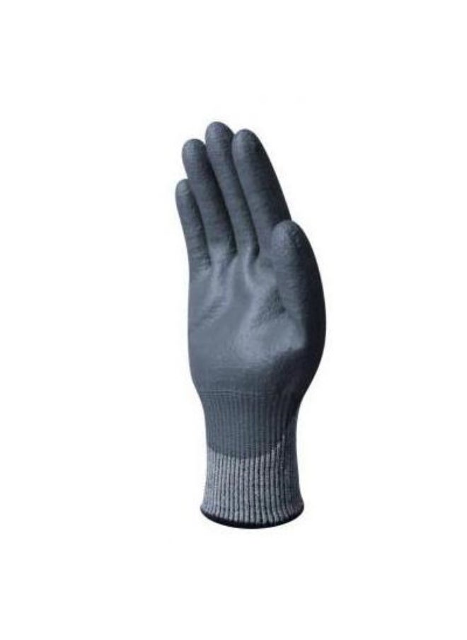 Deltaplus - Safety Gloves VECUT42 Grey HPPE PU Coated – High-Cut Resistance Work Gloves for Precision and Industrial Use | Pack of 2 - Image 1