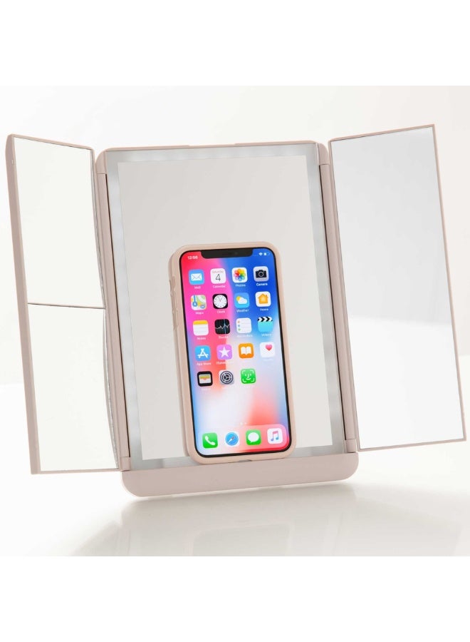 StylPro Get Up and Glow Up Bi-Folding Mirror 1unit - Image 3