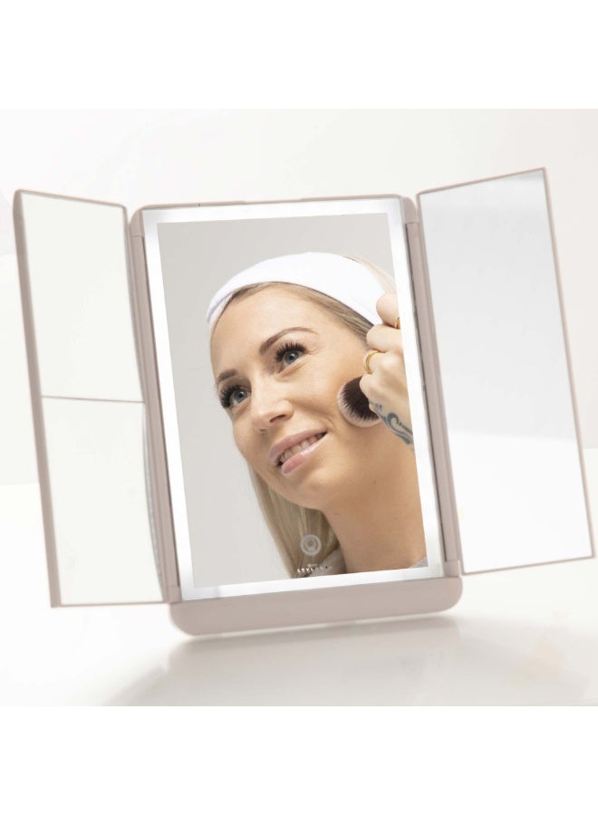 StylPro Get Up and Glow Up Bi-Folding Mirror 1unit - Image 2