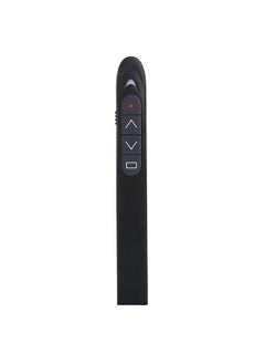 BURAQ XM930 2.4GHz Wireless Laser PowerPoint Page Turning Pen Multimedia Wireless Presentation Projection Pen with USB Receiver, Support Low Battery Remind, Remote Control Distance: 100m(Black)  - Image 2